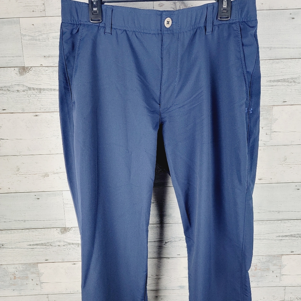 Under Armour Blue Golf Pants 38x32